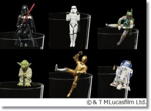 コップのフチのスターウォーズ