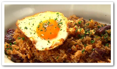 ステーキピラフ